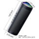 Altavoz Bluetooth con sonido HD, inalámbrico portátil