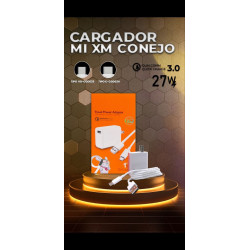 CARGADOR XIAOMI 27 W TIPO V8