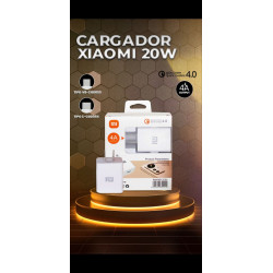 CARGADIR XIAOMI TIPO C 20W